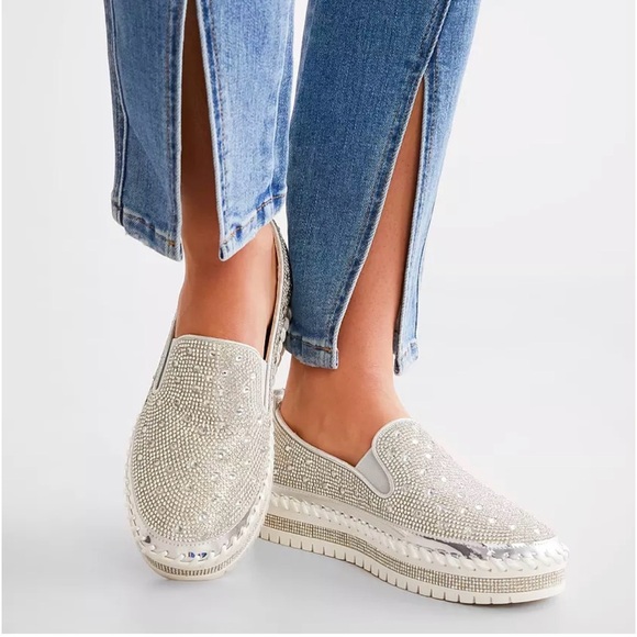 Azalea Wang Rhinestone Sneaker Final Price! - Picture 1 of 4